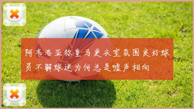 阿韦洛亚称皇马更衣室氛围良好球员不解球迷为何总是嘘声相向