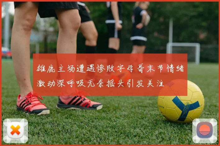 雄鹿主场遭遇惨败字母哥末节情绪激动深呼吸无奈摇头引发关注